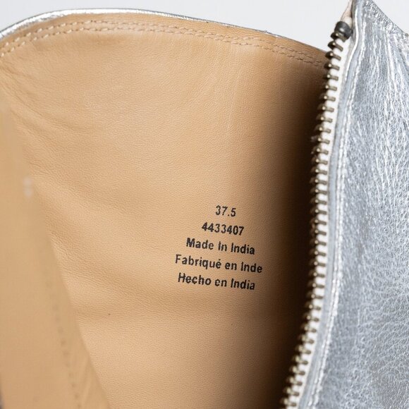 Free People Silver Ankle Boots - Picture 15 of 16